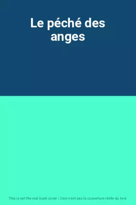Couverture du produit · Le péché des anges
