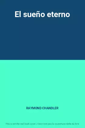 Couverture du produit · El sueño eterno