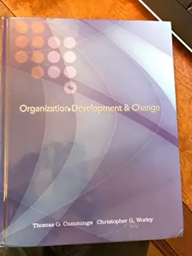 Couverture du produit · Organization Development and Change