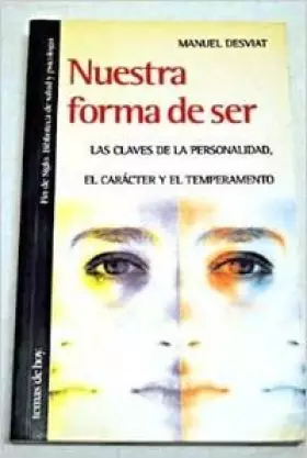 Couverture du produit · Nuestra forma de ser