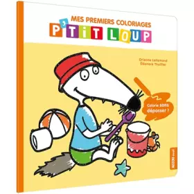 Couverture du produit · P'tit Loup - Mes coloriages à ne pas dépasser - Les vacances- Cahier de vacances