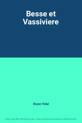 Couverture du produit · Besse et Vassiviere