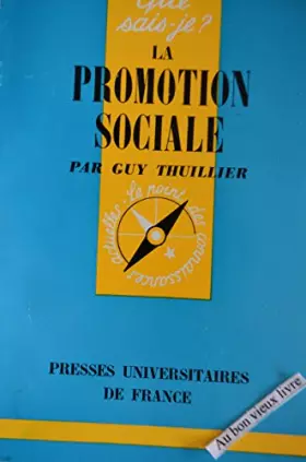 Couverture du produit · La promotion sociale