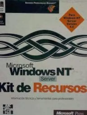 Couverture du produit · Microsoft Windows NT Server : kit de recursos