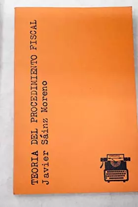 Couverture du produit · Teoría del procedimiento fiscal