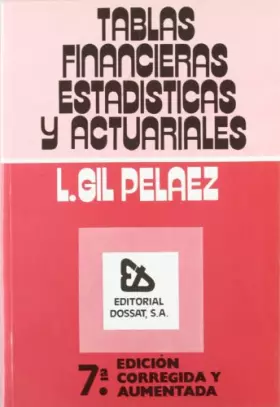 Couverture du produit · Tablas financieras