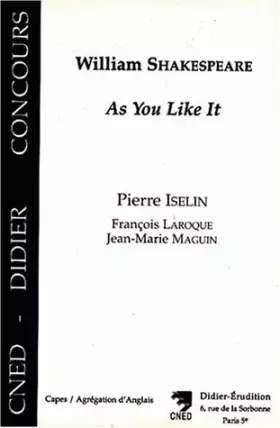 Couverture du produit · Shakespeare as You Like It