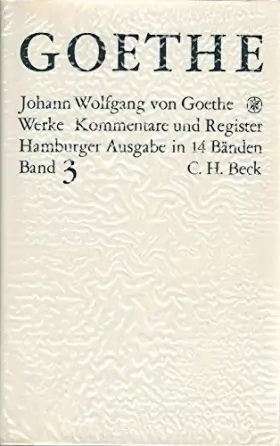 Couverture du produit · Goethes Werke. Dramatische Dichtungen. Erster Band. [Faust I, Faust II, Urfaust].