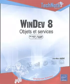 Couverture du produit · WinDev 8 : Objets et services