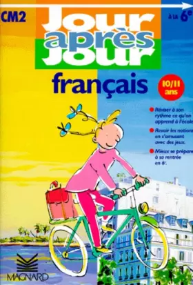 Couverture du produit · Jour après jour, français, CM 2-6e, édition 1998
