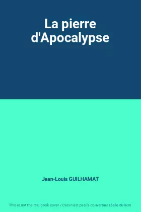 Couverture du produit · La pierre d'Apocalypse