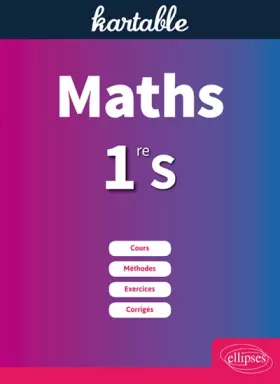 Couverture du produit · Maths. 1re S