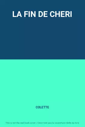 Couverture du produit · LA FIN DE CHERI