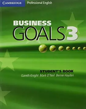 Couverture du produit · Business Goals 3 Student's Book