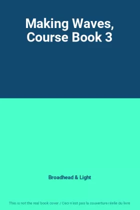 Couverture du produit · Making Waves, Course Book 3