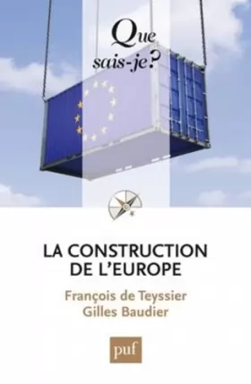 Couverture du produit · La construction de l'Europe