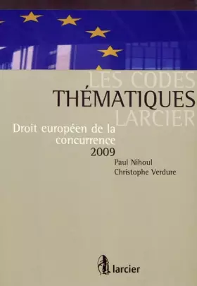 Couverture du produit · Droit européen de la concurrence 2009