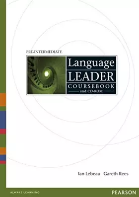 Couverture du produit · Language Leader Pre-Intermediate Coursebook and CD-Rom Pack