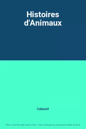 Couverture du produit · Histoires d'Animaux