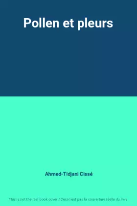 Couverture du produit · Pollen et pleurs