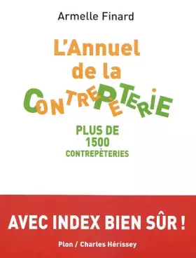 Couverture du produit · L'Annuel de la contrepéterie 2004