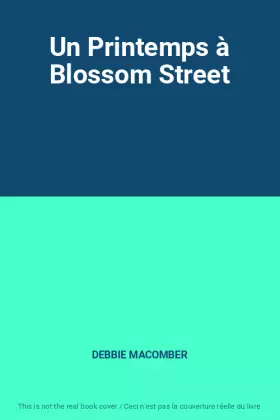 Couverture du produit · Un Printemps à Blossom Street