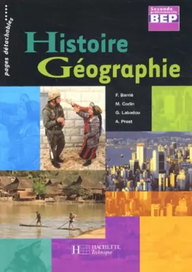 Couverture du produit · Histoire Géographie 2nde professionnelle BEP