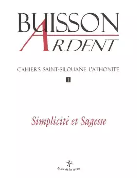 Couverture du produit · Simplicite et sagesse