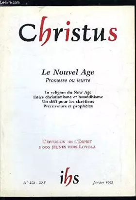 Couverture du produit · Christus n? 153 Janvier 1992 - Le Nouvel Age : promesse ou leurre