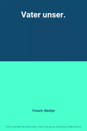 Couverture du produit · Vater unser.