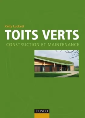 Couverture du produit · Toits verts: Construction et maintenance