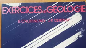 Couverture du produit · Exercices de géologie