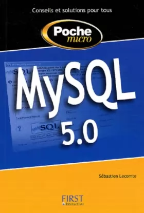 Couverture du produit · POC MICRO MYSQL 5.0
