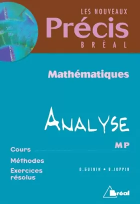Couverture du produit · Mathématiques, analyse, MP (cours, méthodes, exercices résolus)