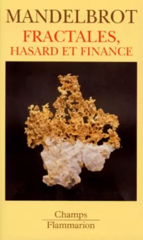 Couverture du produit · Fractales, hasard et finance, 1959-1997