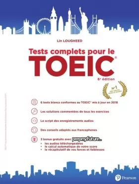 Couverture du produit · Tests complets pour le TOEIC 6e édition
