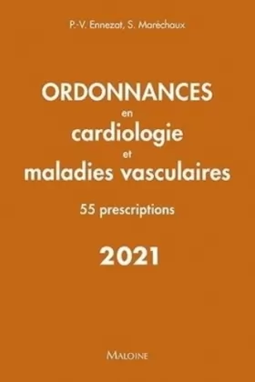 Couverture du produit · ordonnances en cardiologie et maladies vasculaires 2021