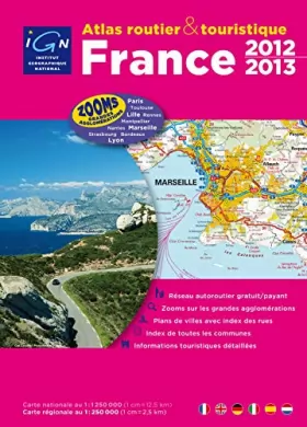 Couverture du produit · Atlas routier & touristique - France 2011