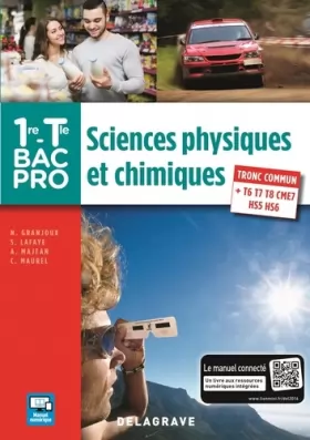 Couverture du produit · Sciences physiques et chimiques 1re,Tle Bac Pro (2016) - Pochette élève