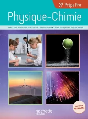 Couverture du produit · Physique - Chimie 3e Prépa-Pro - Livre élève - Ed. 2017