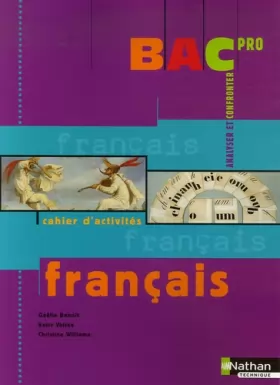 Couverture du produit · Français, cahier d'activités Bac Pro