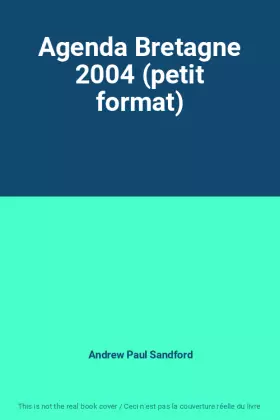 Couverture du produit · Agenda Bretagne 2004 (petit format)