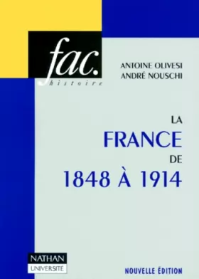 Couverture du produit · La France de 1848 à 1914