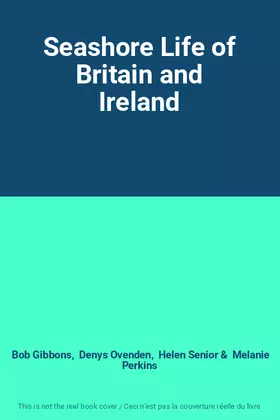 Couverture du produit · Seashore Life of Britain and Ireland