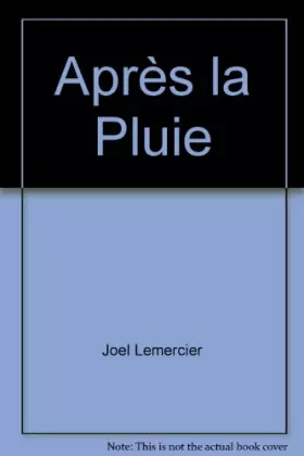 Couverture du produit · Après la pluie