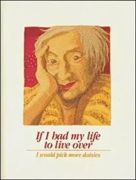 Couverture du produit · If I Had My Life to Live Over
