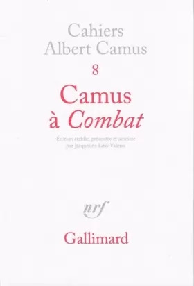 Couverture du produit · Camus à Combat