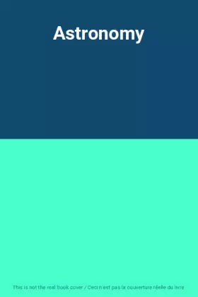 Couverture du produit · Astronomy