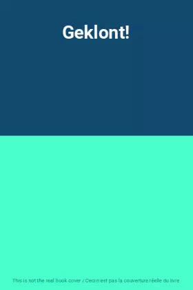 Couverture du produit · Geklont!
