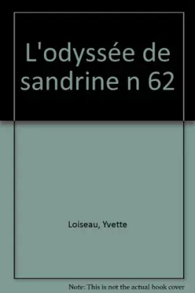 Couverture du produit · L'Odyssée de Sandrine